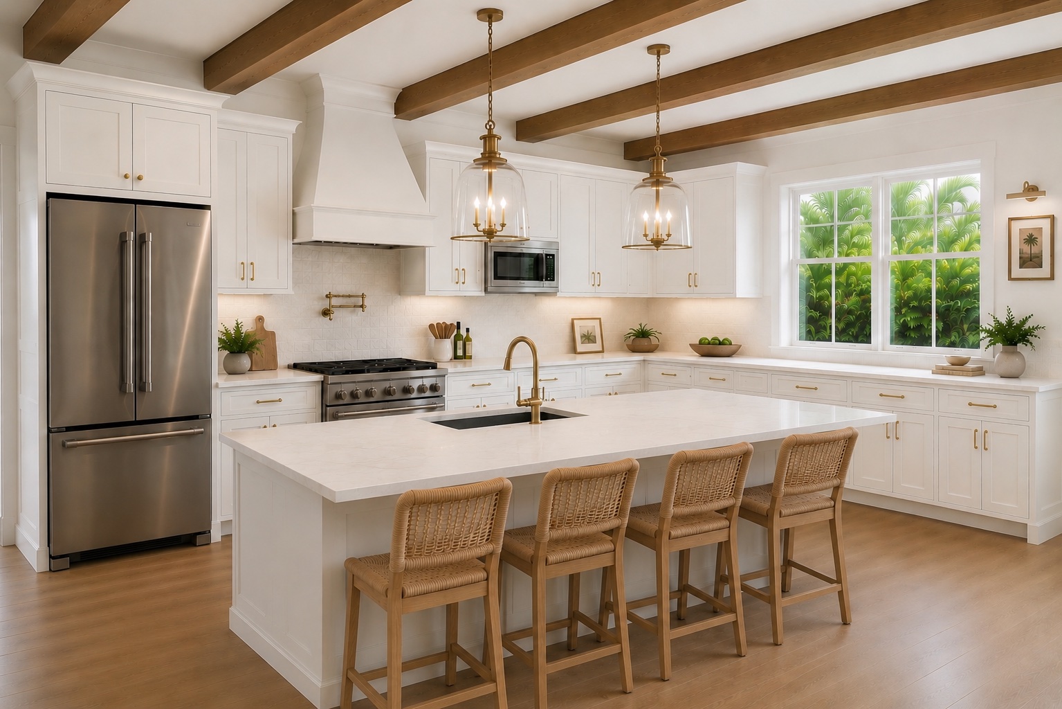 Cabinet & Trim Refinishing